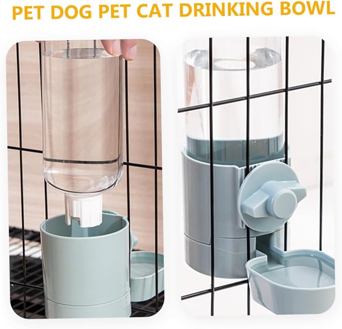 Indoor Cat Feeding Bottle Pet Waterer Automatic Pet Water Feeder Dog Hanging Waterer Large Capacity