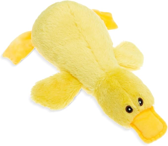 Mihachi Plush Squeaky Dog Duck Toys - Stuffed Pet Toy Duck Interactive Gifts for Dog Birthday Dogs Puppy Biting Chew Toys - for Medium and Large Dogs