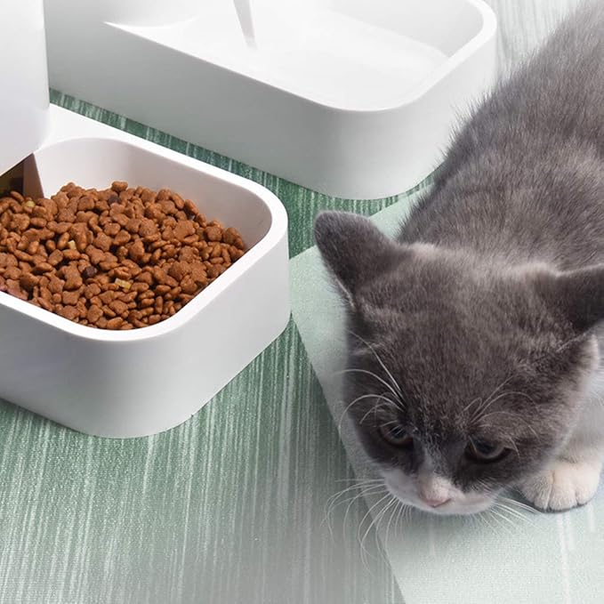 Automatic for Feeder Kibble Dispenser Large Capacity for Small Medium Large Dog Pets Puppy Kitten Easy to Use