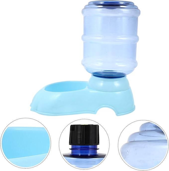Dog and Cat Automatic Water Feeder Non-Slip Bowl for Pets Random Color