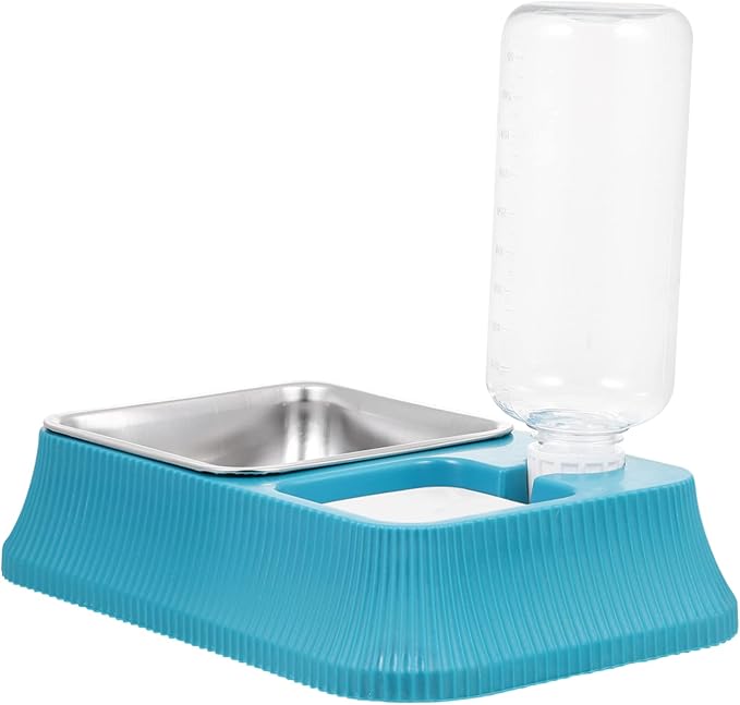 Balacoo Elevated Dog Bowl Automatic Pet Water Dispenser -Slip Base Detachable Water Container for Pets