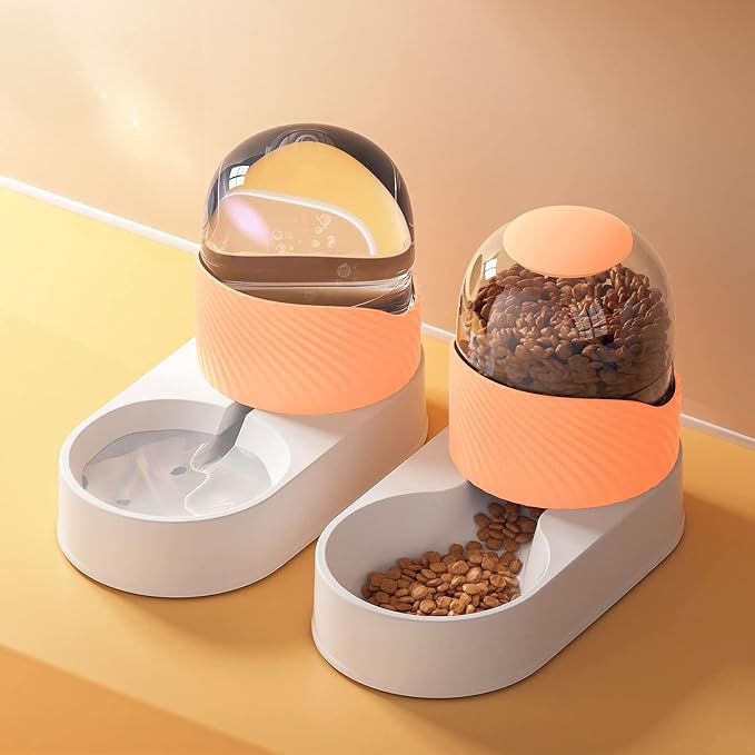 Pet Water Feeder Circulates Throughout The Day and Automatically Replenishes Water Feeder Pets All Day Cycle Automatic Replenishing Water Feeder Pet Drinker(#2)