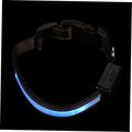 balacoo 1set Led Solar-Powered Dog Collar Glowing USB Rechargeable Flashing for Nighttime Visibility for Camping and Outdoor Adventures