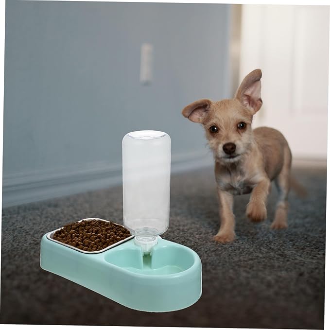 1Set Automatic Water Dispenser for Dogs and Cats Detachable Transparent Design Material Easy to Pet Feeder for Dogs Cats and Rabbits Pet Supply