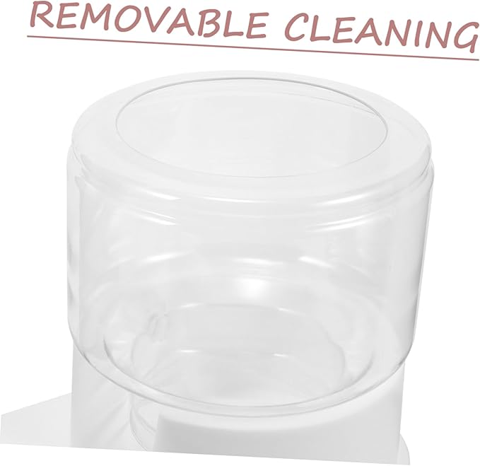 YARNOW Automatic Pet Feeder for Cats and Dogs Easy to Use Food Dispenser Design Non-Skid Base for Busy Pet Owners