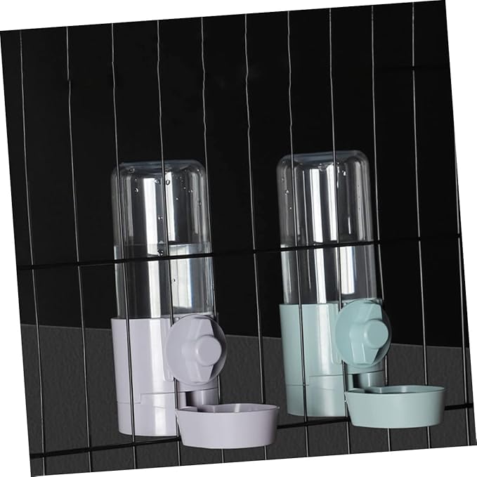 Automatic Pet Water Dispenser for Dogs and Cats Hanging Design Capacity Material Convenient Crate Waterer for Puppies and Kittens