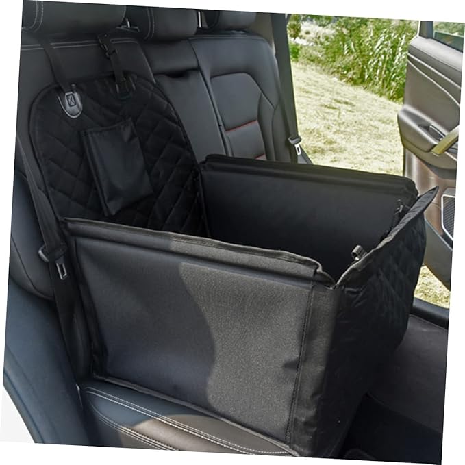 Happyyami Pet Car Seat Dog Car Seats for Dogs Thickened Cushion Non-Slip Safety to Clean