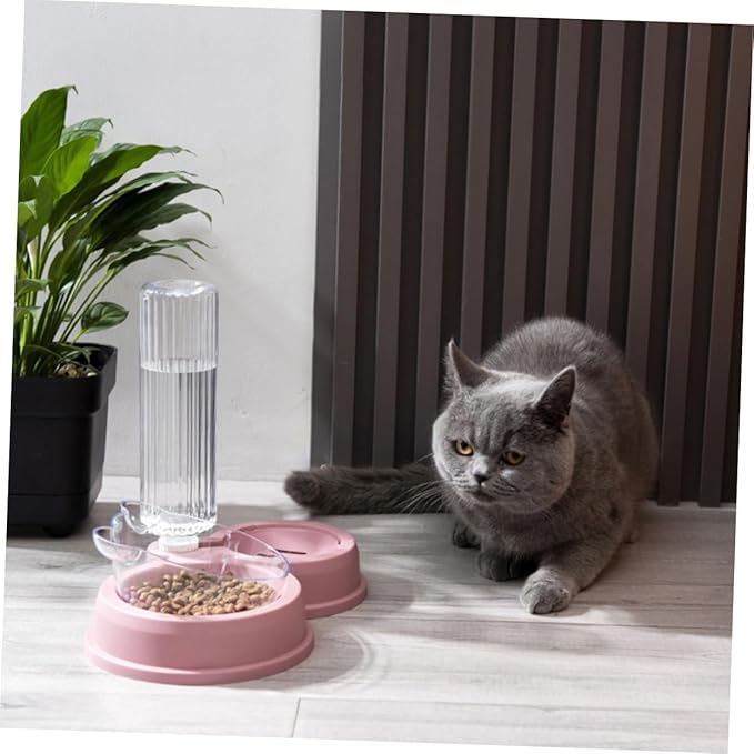DOITOOL Ergonomic Cat Feeding Bowl Pet Water Bowl Spill Design Non-Slip Bottom for Easy Cleaning