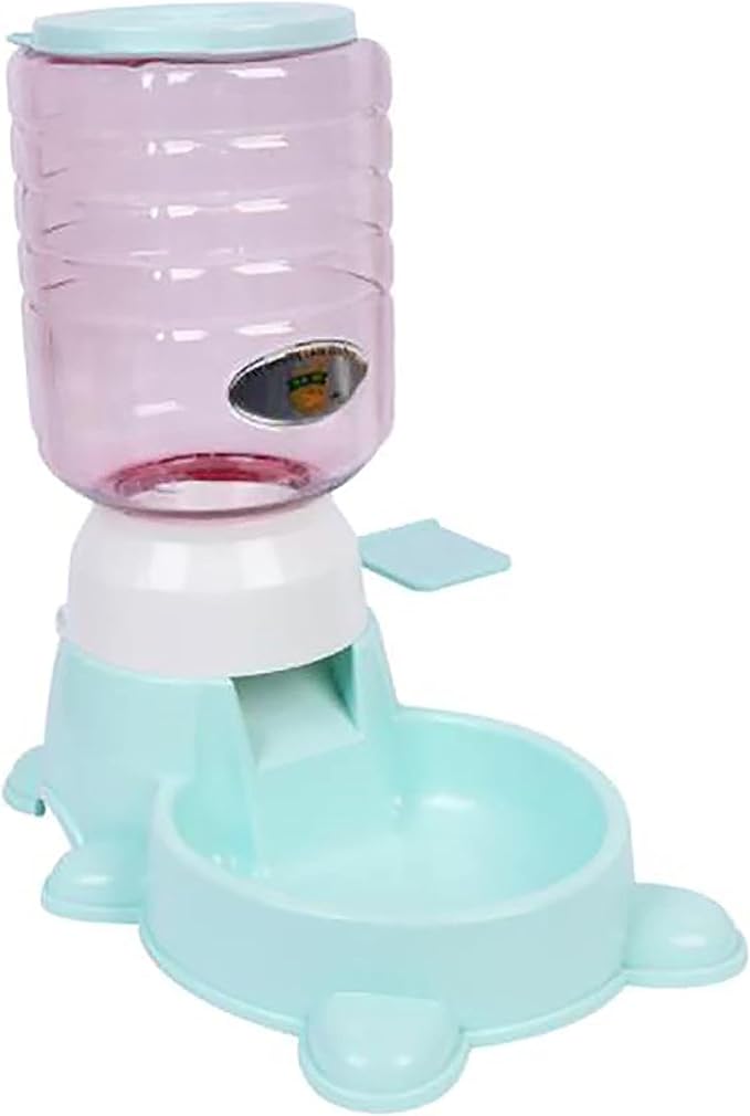 1.8L Pet Feeder Exercise Intelligence Dog Cat Automatic Press Feeder (Green)