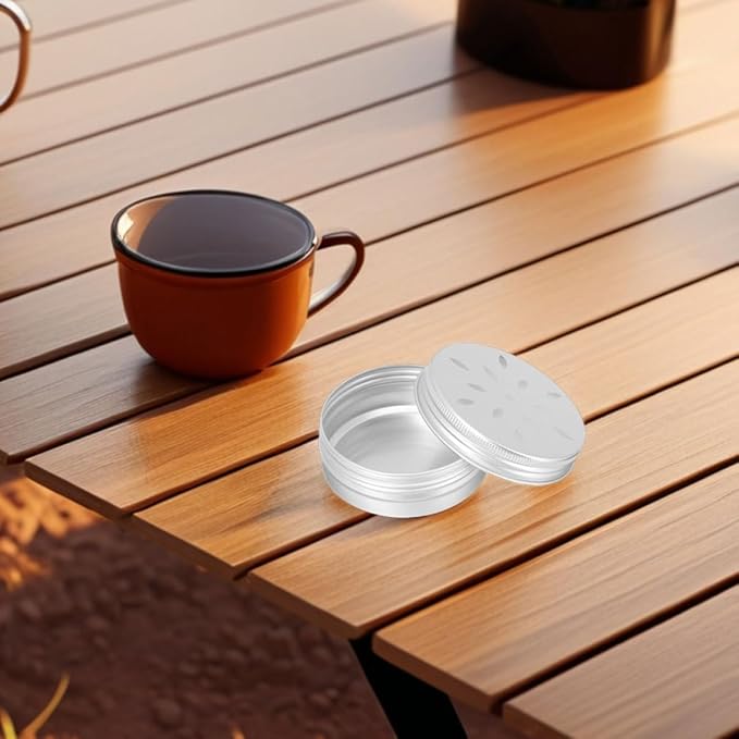 Mikikit 8Pcs Aluminum Dog Scent Training Box Durable Scent Detection Tins for and Home Use for Dog Training and Nose Work Reliable for Working Dogs
