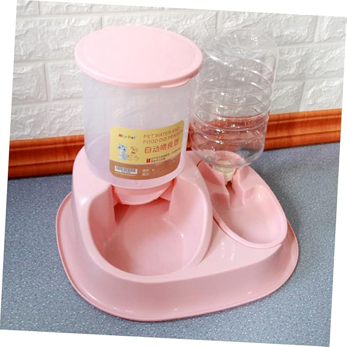 BESPORTBLE Automatic Cat Dog Feeder Large Capacity Food Water Dispenser Easy Clean Portable Pet Care