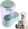 Automatic PET Feeder and Water Dispenser 3.8L for Dogs and Cats Plastic PET Food Bowl Water Dispenser for and Feeding