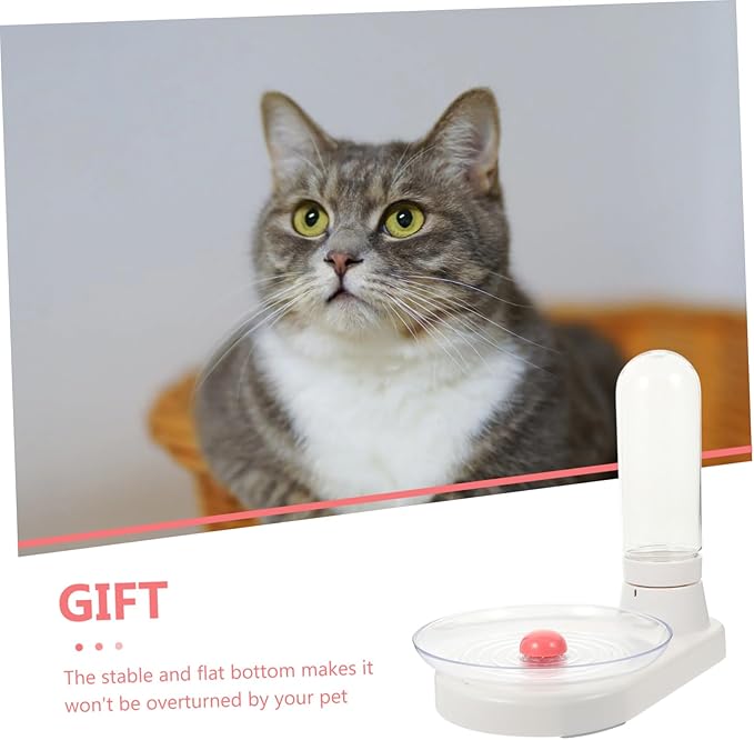 HANABASS Automatic Dog Waterer Cat Water Dispenser Compact Pet Drinking Tool for Easy Hydration Lightweight Portable Water Feeding for Dogs and Cats