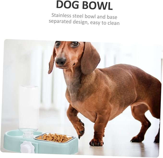 1set Hanging Pet Feeder Detachable Water Dispenser Food Bowl for Dogs and Cats Non-Skid Design for Easy Cleaning Convenient Automatic Feeding for Cage Use