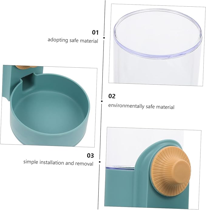 1Pc Hanging Pet Water Feeder for Cats and Dogs Automatic Water Dispenser Durable Design Easy Installation Prevents Spills for Pet Owners