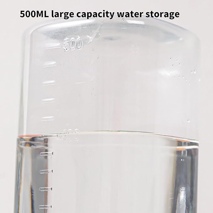 Elevated Pet Feeders with Removable Bottle 500ml Automatic Water Dispenser Dogs Detachable Cats and Water Bowl