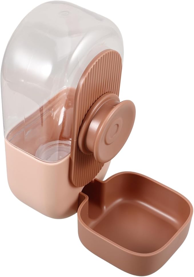Pet Water Dispenser for Cats and Dogs Hanging Automatic Water Bottle for Cages Convenient Feeder Dispenser to Prevent Spills for Indoor and Outdoor Use