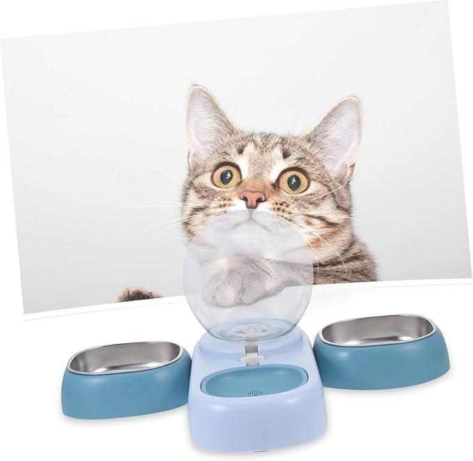 balacoo Automatic Pet Water Feeder Transparent Abs Water Dispenser for Cats and Dogs Capacity Space-Saving Design for Home Use