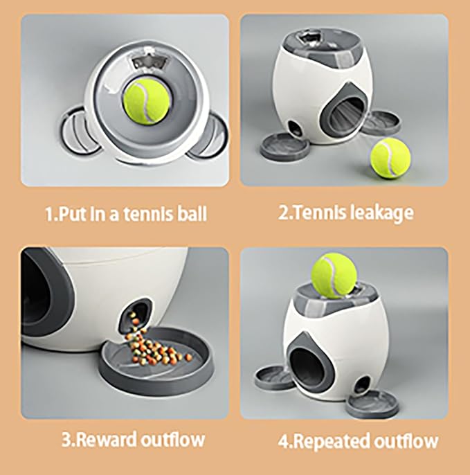 Automatic Dog Feeder for Feeding Toys to Dogs Dog Treat Dispenser Toy