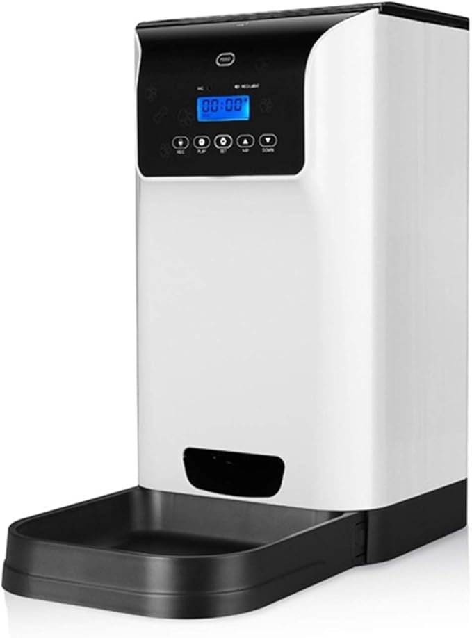 feeders Pet Feeder Dog Automatic Feeders 6L Voice Recorder and Speaker Timing Function 110240v Power Adapter AU Plug