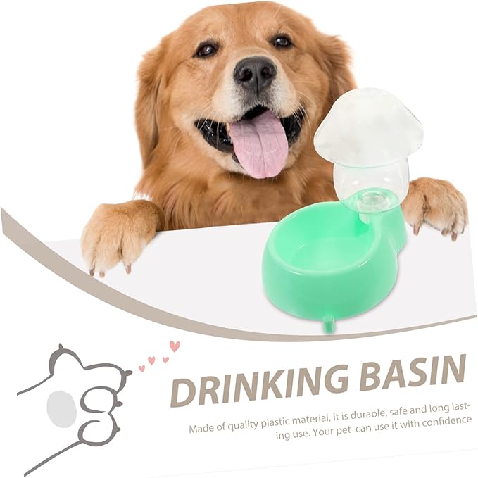 Dog Bowl Water Dispenser Automatic Pet Water Station Plastic Feeding Tool