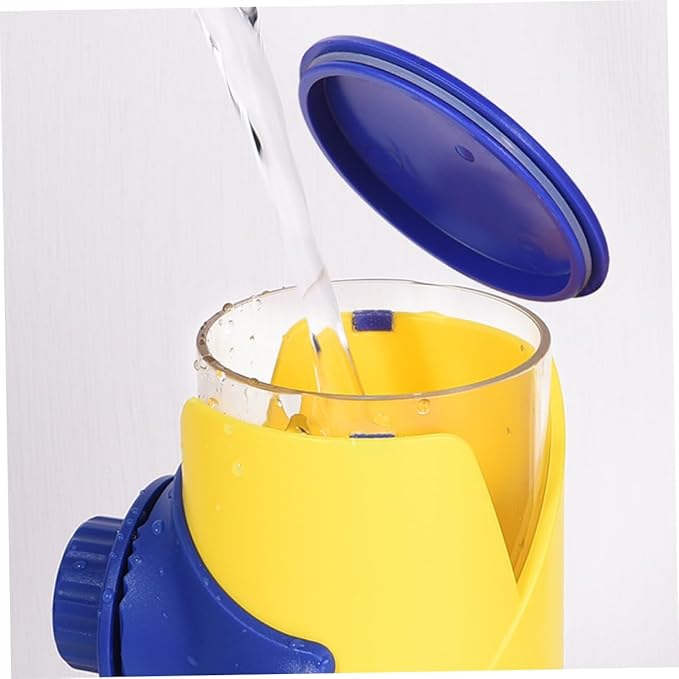 Mipcase Household Dog Waterer Automatic Pet Feeder Hanging Design Off for Cleaning Wear-Resistant Pet Water Dispenser Safe Material for Travel