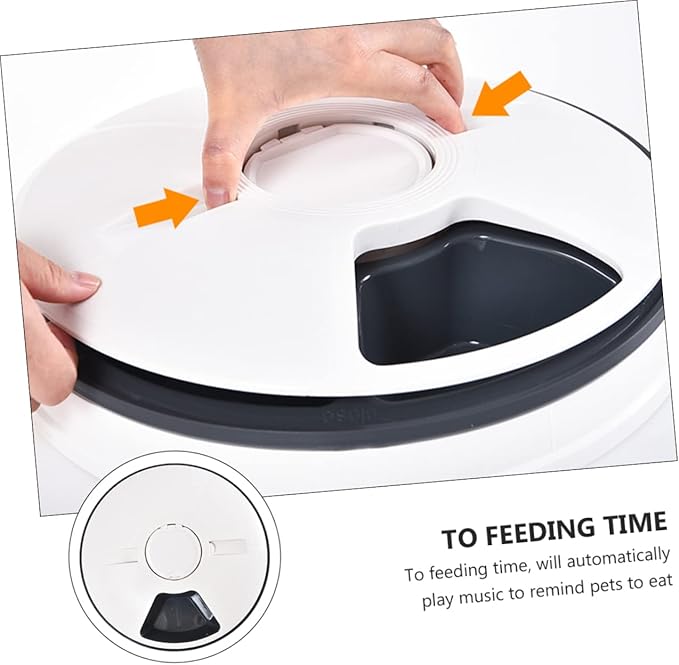 BESPORTBLE Smart Timing Pet Feeder Detachable Bowl for Dogs Automatic Feeding Plate