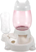 BESPORTBLE Automatic Pet Feeder with Capacity Food and Water Dispenser for Cats Dogs and Puppies Durable Feeding Bowl for Indoor Use Convenient and Easy to Clean