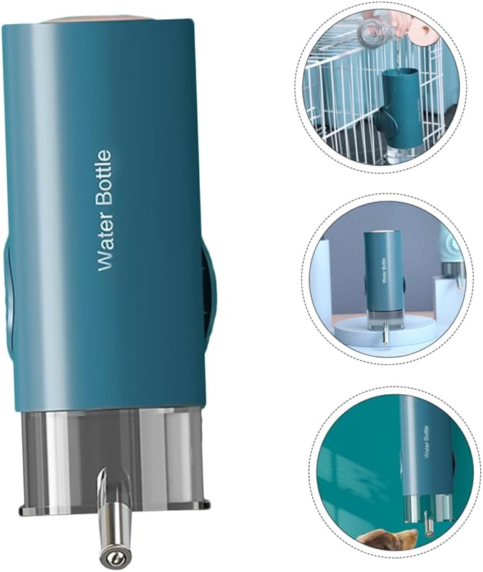 GALPADA Automatic Dog Water Dispenser Hanging Pet Waterer for Puppies Easy Installation with Nozzle Portable Design for Travel and Temporary Water Supply