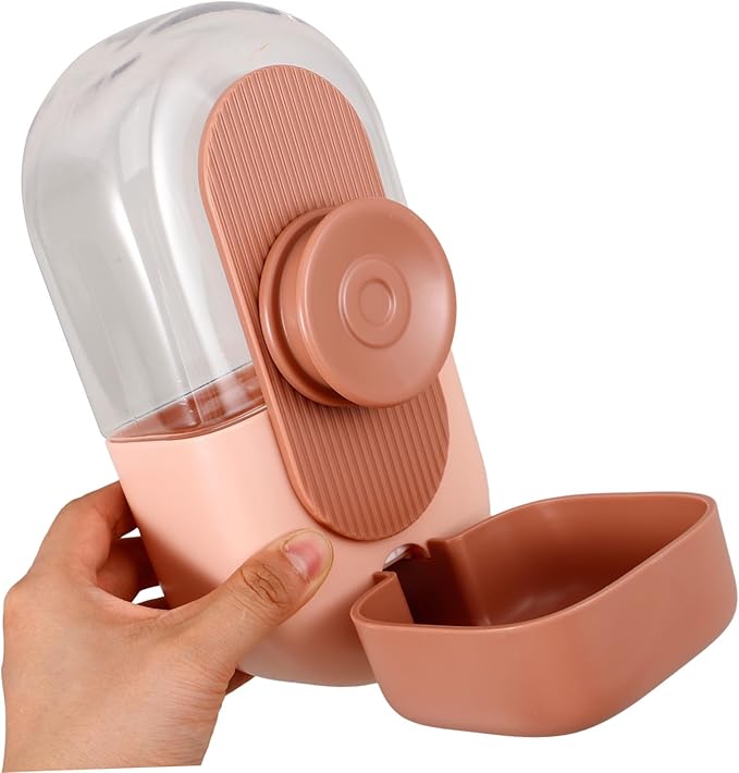 POPETPOP 4pcs Dog Water Dispenser No-Spill Bowl Pet Feeder Dispenser for Cats Dogs