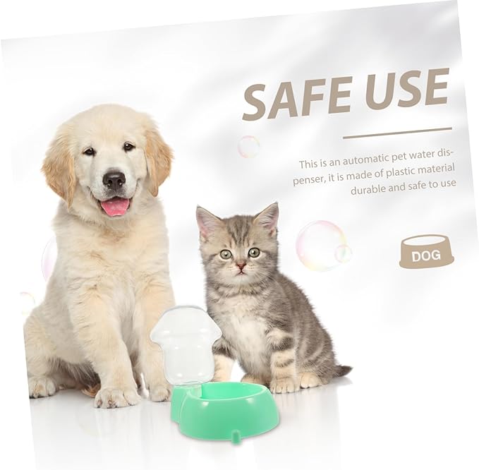 Happyyami Dog Bowl Water Dispenser Automatic Pet Drinking Tool Cat Water Bowl Portable Easy to Carry