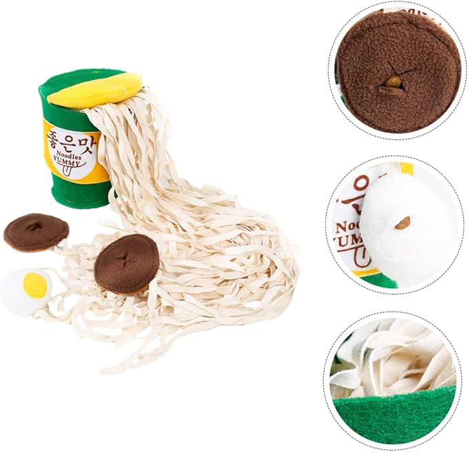 PET Sniffing Training Mat Interactive Slow Feed Toy for Dogs Leak-Proof Food Dispenser Suitable for Nose Work and Obedience Training