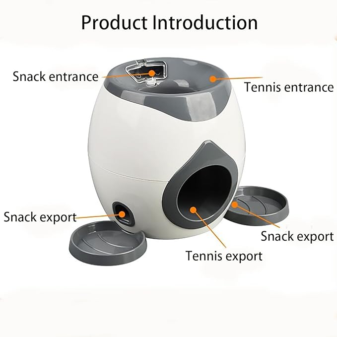 Automatic Dog Feeder for Feeding Toys to Dogs Dog Treat Dispenser Toy