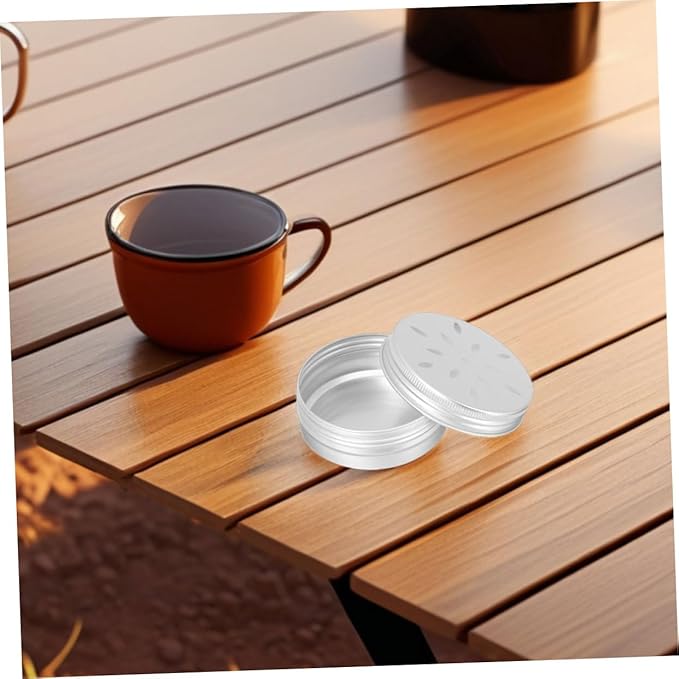 Hemoton 6pcs Scent Training Box Dog Agility Training Tools Aluminum Scent Cans Nose Work Containers Easy Identification Portable Kit