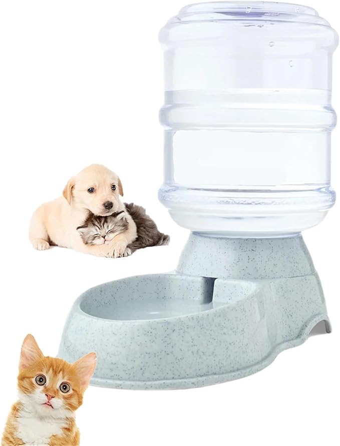 Automatic Pet Water Feeder | Large Capacity Dog and Cat Drinking Bowl | Ideal for Small Pets(Pink)