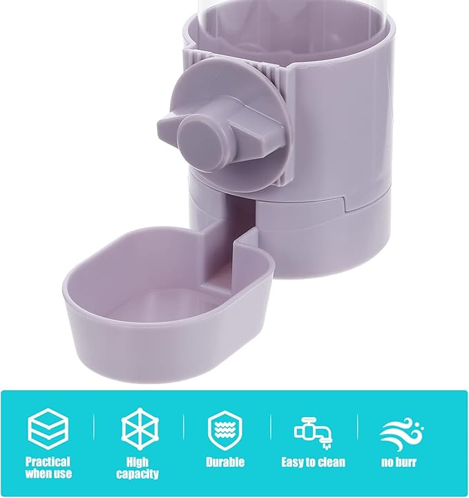 DOITOOL Hanging Pet Automatic Waterer Easy to Compact Pet Water Dispenser for Dogs and Cats for Indoor Use Prevents Thirst While You Re