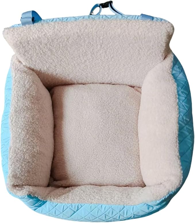 Safe Pet Car Seats Including Storage Pockets and Adjustable Strap for Secure Transport of Small to Media Breed Dogs Small Dog