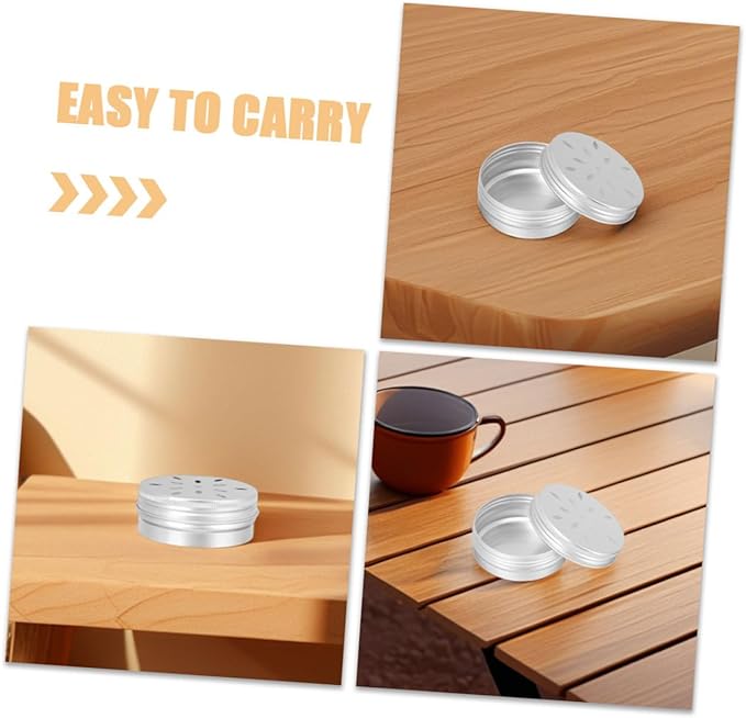 BESPORTBLE 8pcs Dog Scent Training Box Aluminum Canisters for Scent Detection and Nose Work for Professional and Home Use Capacity for Various Training Needs