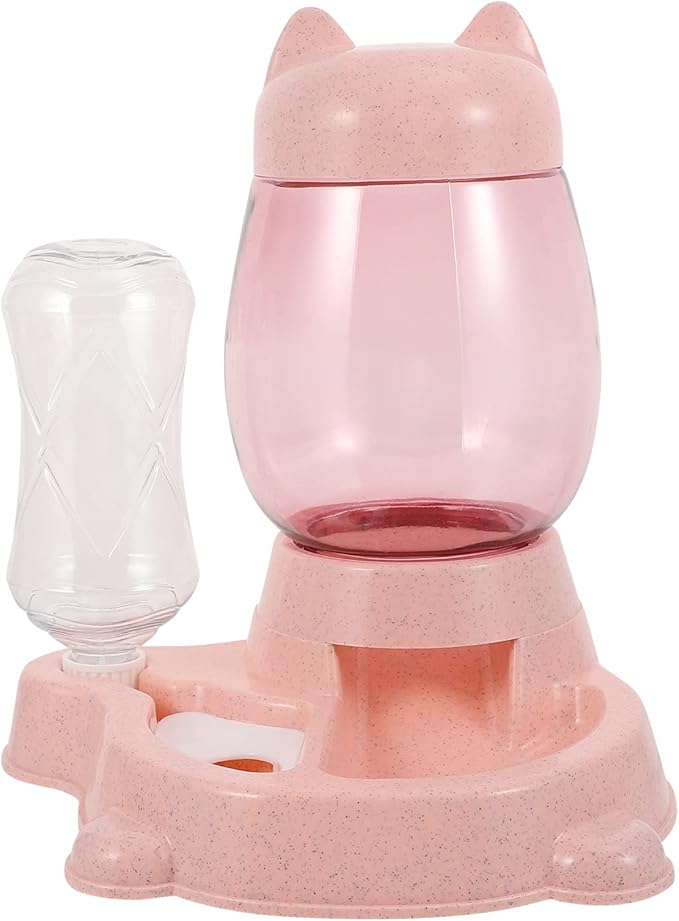 1pc Automatic Pet Water Dispenser for Cats and Dogs Non-Skid Bowl -Spill Design Easy to Water Feeder for Pets for Daily Hydration