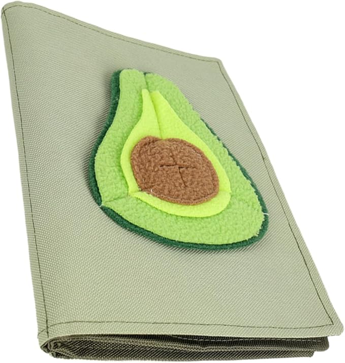 Kisangel Puppy Training Book Interactive Dog Feeding Blanket -Resistant Material Pet Nose Work Toy Safe Odorless