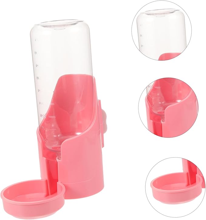 Sosoport Hanging Automatic Pet Water Dispenser Easy Install Dog Cat Waterer Design for Convenient Feeding Prevents Spills and Knockovers for Home Use