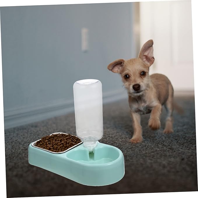 Automatic Water Refilling Pet Bowl No Spill Dog Food Bowls Elevated for Cats Dogs Multi-use Pet Feeder Detachable