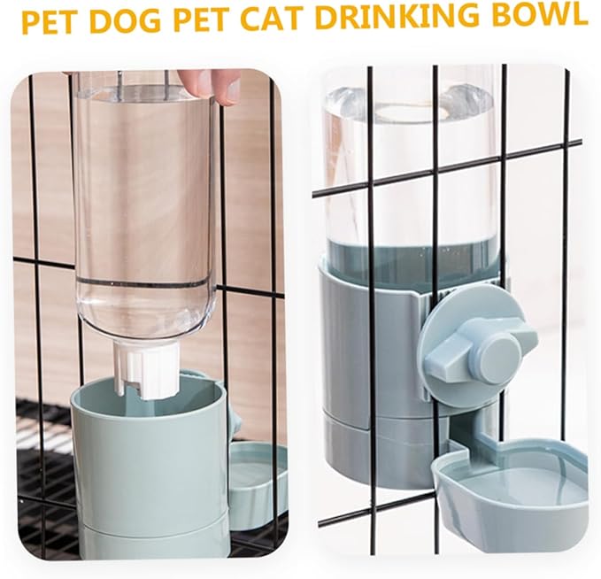 Hanging Drinking Fountain Sturdy Pet Waterer Automatic Feeder Rabbit Water Bottle Pet Water Dispenser