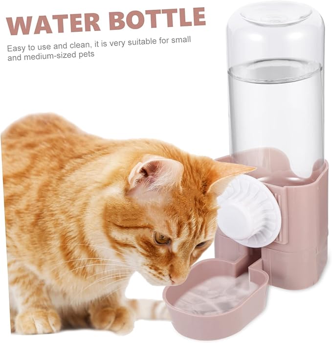 Automatic Pet Water Dispenser Hanging Water Feeder for Dogs and Cats Stylish Design Capacity Compact Portable for Cages