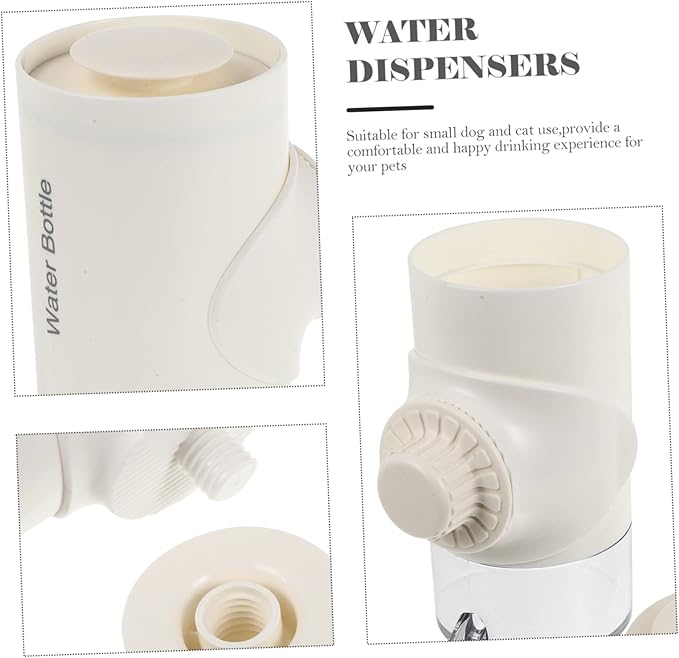 Automatic Pet Dog Water Feeder with Ball Control Hanging Water Dispenser for Dogs Cats Easy to Leak Design for Pet Care