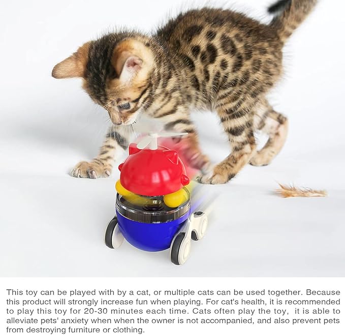 for Interactive Food Dispenser Automatic for Feeder Training Treat Adjustable Funny Pet Leaking Foo