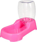 Alasum Pink Pet Water Feeder Bowl Creative Automatic Drinking Tool for Dogs and Puppies Safe and Design for Home and Pet Shops