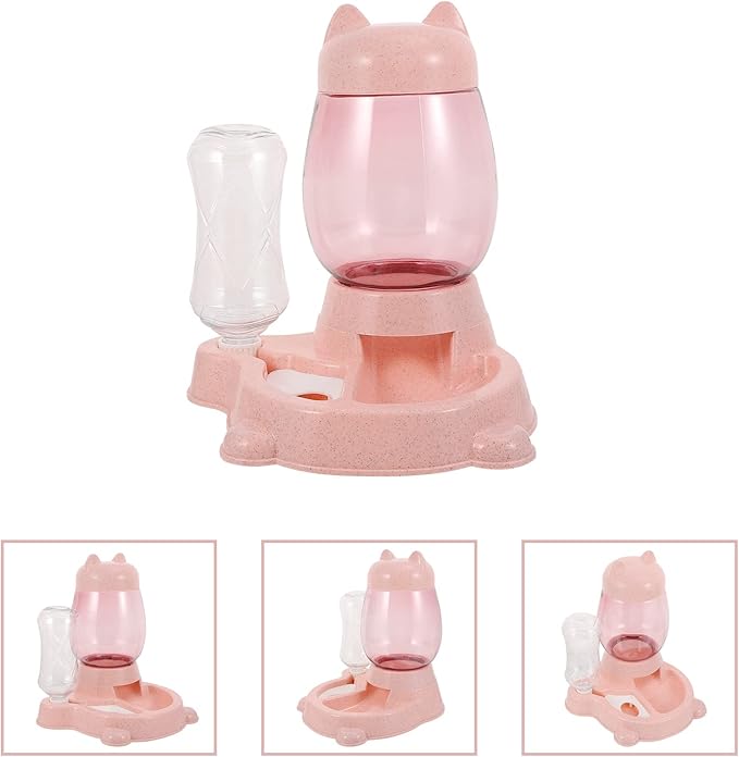 1pc Automatic Pet Water Dispenser for Cats and Dogs Non-Skid Bowl -Spill Design Easy to Water Feeder for Pets for Daily Hydration
