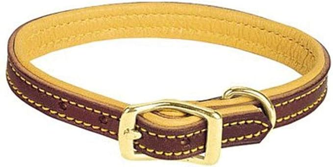 Weaver Leather Deer Ridge Collar, 5/8 x 11-Inch, Brown