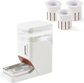 8L Dog Water Bowl Dispenser & Maifan Stone Filter Replacement 3Pcs